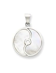 Sterling Silver Mother of Pearl Pendant