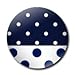 5c case polka dots, Akna Glamour Series [Flexible TPU]*[High Impact]*[Teen Girl Case] Soft Back Cover for iPhone 5C - [Royal Polka Dots]** Indestructible