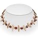 STG Coin Pearl and Biwa Pearl Necklace