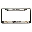 San Diego Chargers NFL Chrome License Plate Frame