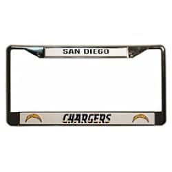 San Diego Chargers NFL Chrome License Plate Frame