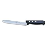 F. DICK 7' OFFSET BREAD/ UTILITY KNIFE. SERRATED EDGE.