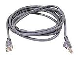 Belkin FastCAT - Patch cable - RJ-45 (M) - RJ-45 (M) - 7 ft - UTP - ( CAT 5e ) - gray (pack of 16 )