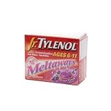 Jr. Tylenol Fever Reducer & Pain Reliever, Meltaways 24 ea