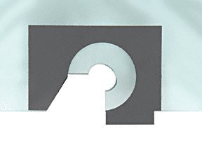 CRL Template for Concord Shower Door Hinges by CR Laurence