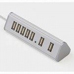 �V�O�}APO �}�O�l�b�g���� USB2.0 7�|�[�g�Z���t�p���[�n�u(�z���C�g) SHBH7TRWH