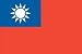 Taiwan Country Flag Car Magnet