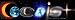Coexist in Cosmic Images Bumper Sticker