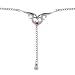 Jewelry : TRIBAL HEART No. 2 Ruby Red BACK Belly Chain