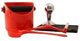 COFFEE LOVERS KIT - FIRE TRUCK RED (57mm TAMPER)