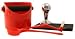 Kitchen & Housewares : COFFEE LOVERS KIT - FIRE TRUCK RED (53mm TAMPER)