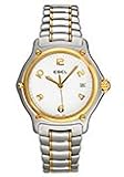 Ebel 1087221-10665P 1911 White Dial 18K Yellow Gold and Stainless Steel Women's Watch