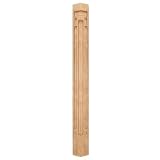 Jeffrey Alexander Arts & Craft Corner Post (CP-4-42CH) 3 x 3 x 42, Cherry