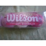 Wilson Soft Baseballs - PINK