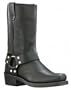 Women's Dingo 12" Leather Harness Boots, BLACK, 9.5