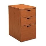 10500 Series Box/Box/File Pedestal, Mobile, Natural Maple, 28' High - Same Day Shipping (orders by 3 pm), Next Day Delivery (in most cases)
