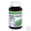 Red Yeast Rice 600mg Capsules,Nature's Bounty 60 Caps