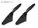 Combo of 2 Upgraded Replacement Tail Rotors For Micro Mosquito RC Helicopters by Interactive Toy Concepts