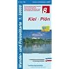 LVA SH 50 000 Wanderkarte Kiel - Pl�n: Die Landeshauptstadt und ihre Naherholungsgebiete: Ostseek�ste, Westensee und die Holsteinische Seenplatte