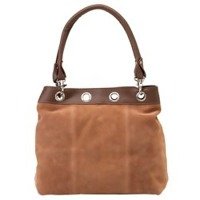 Embassy Brown Suede Bucket Bag