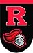 Applique Rutgers University Mini Flag