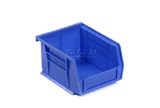 Akro Bins Stacking Bin 4-1/8 X 5-3/8 X 3 Blue. Package of 24