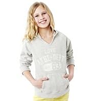 Love Hooded Sweat Top
