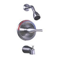 Shower Faucet Satin Nickel