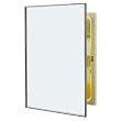 NuTone 490 Basic Styleline Recessed 18"W x 24"H Mirror Door Steel Trim Medicine Cabinet