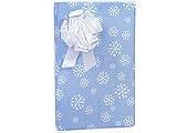 Trendy Brand New Christmas Snowflakes Gift Wrap Wrapping Paper 17 Foot Roll