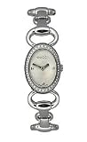 Gucci Tornabuoni Diamond Encrusted Steel Bracelet Silver-tone Dial Women's Watch #YA118505