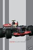 Lewis Hamilton F1 Racing Panel Single Duvet and Pillowcase Bed Set