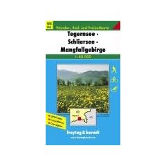Freytag Berndt Wanderkarten, Tegernsee, Schliersee, Mangfallgebirge