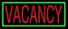 Vacancy Neon Sign 13 x 30