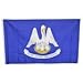 Shop72 - American US State Louisiana Flag, 3x5 ft, Two Brass Grommets, 100D Polyester Flags of 50 American States - Louisiana
