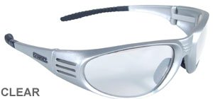 DeWalt Ventilator Safety Glasses Clear/Silver Frame