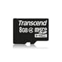 Transcend 8 GB Class 4 microSDHC Flash Memory Card TS8GUSDHC4