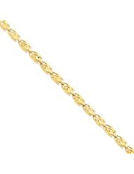 14k Gold 4mm Marquise Chain 16 Inches