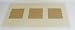 Kitchen & Housewares : Launda Multi Purpose Machine washable Mat with anti slip Backing (Cream with Brown Squares 100cm x 60cm)