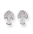 Sterling Silver CrossMini Earrings