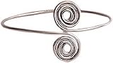 Arm Band Jewelry Armlet Silver Body Jewelery From India 33 gms. 3.5 " (armlt021)