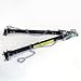 ADJUSTABLE MOUNT TOW BAR W/ CHAINS