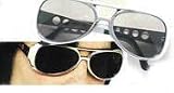 King Cool Elvis Style Sunglasses (GOLD or SILVER)