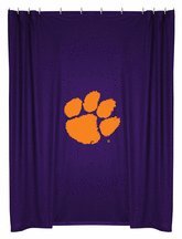 Clemson Tigers Shower Curtain by Kentex