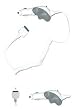 Belkin Mobile Power Cord for iPod with Dock Connector (White)
