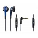 audio-technica iPod/iPhone/iPad専用インナーイヤーヘッドホン ブルー ATH-C505i BL