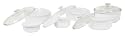 CorningWare French White 12-Piece Bake and Serve Set
