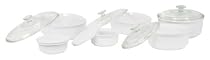 CorningWare French White 12-Piece Bake and Serve Set