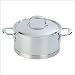Demeyere Atlantis 4.2-Quart Casserole with Lid