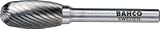 BAHCO(バーコ) Carbide Bur タマゴ形超硬ロータリーバー ステンレス用シングルカット BAHE1222C06